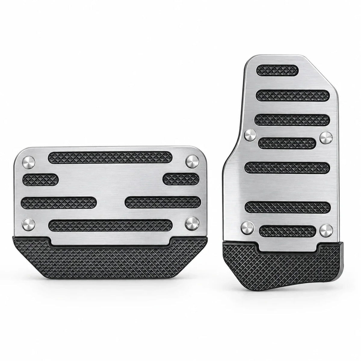 Car Pedal Covers, Aluminum Alloy Sets for Automatic & Manual Vehicles