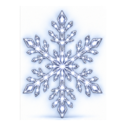 ❄️ Christmas Sale 49% OFF❄️ LED Snowflake Wall Light Set – Remote-Controlled Christmas Winter Decor