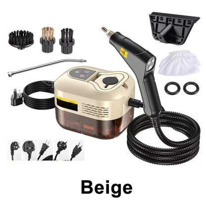 💨 Portable Handheld Steam Cleaner – 10 Accessories 🛠️, Adjustable Levels ⚙️, Fast Heat-Up 🔥 – For Kitchen 🍳, Bathroom 🚿, Tile 🧱 & Car 🚗