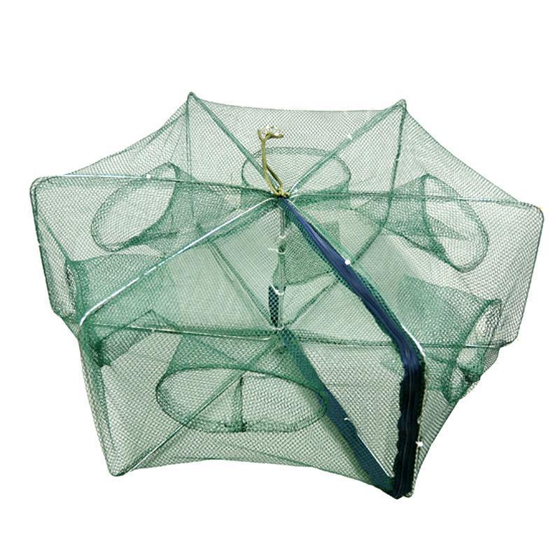 🥳2026 HOT SALE🥳💞50K+ SOLD!🦀🦐 50% OFF! Automatic Foldable Fish Trap – Thickened mesh, rust‑proof steel. Zipper opening for easy harvest. Doubles your catch effortlessly. 🏆🌊