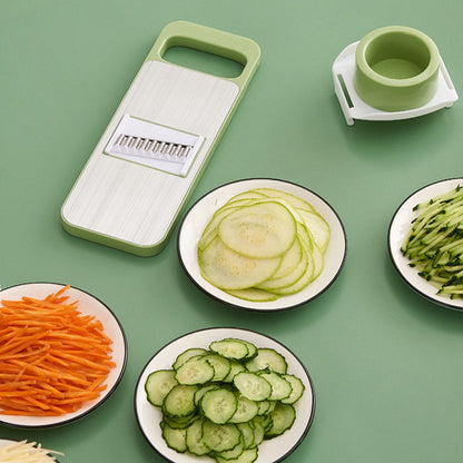 📢 50% OFF NOW! 🔪5‑Blade Safe Vegetable Chopper