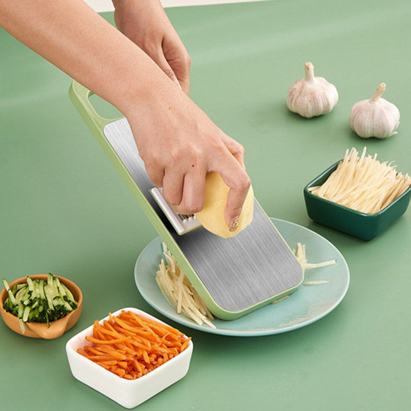 📢 50% OFF NOW! 🔪5‑Blade Safe Vegetable Chopper