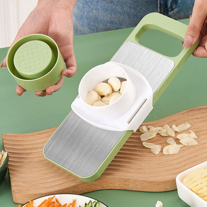 📢 50% OFF NOW! 🔪5‑Blade Safe Vegetable Chopper