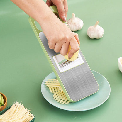 📢 50% OFF NOW! 🔪5‑Blade Safe Vegetable Chopper