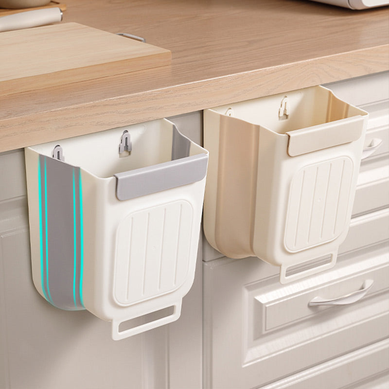 🗑️ LIMITED-TIME 50% OFF! 💫 Collapsible Hanging Trash Can for Kitchen Cabinet Door