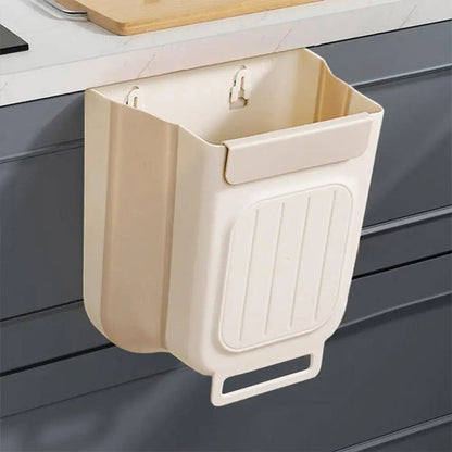 🗑️ LIMITED-TIME 50% OFF! 💫 Collapsible Hanging Trash Can for Kitchen Cabinet Door