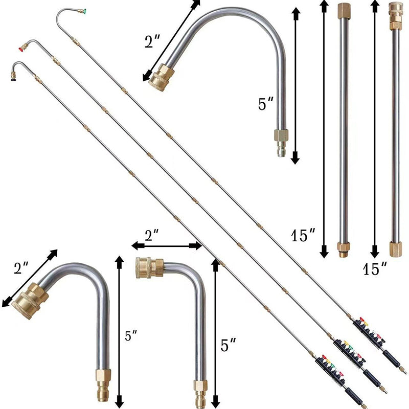 ✨Lance Extension Set for High Pressure Cleaner 4000PSI