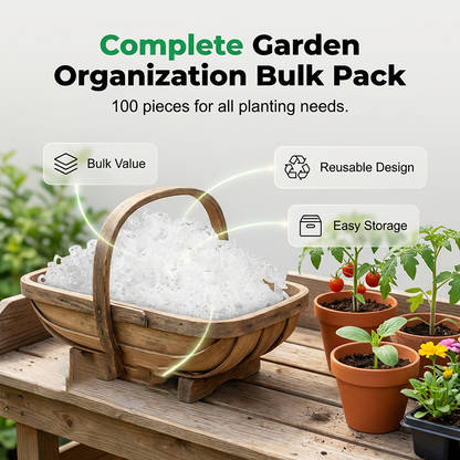 🧷 51% OFF NOW ! ⚡ 100 PCS Quick-Lock Plant Support Clips – Sturdy Support, Easy Install & Reusable Design 🌱