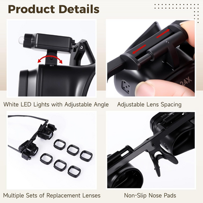 🎁2026 New Arrivals49% OFF💥Precision LED Magnifier for Electronics & Crafts