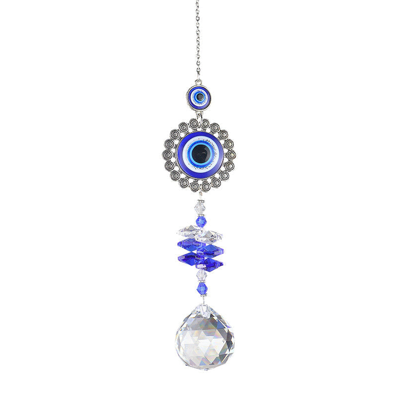 😈👁️Bohemian Style Crystal Light Catcher Decor