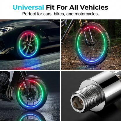 📢📢50% OFF !! ⏰Smart Motion-Activated LED Wheel Lights
