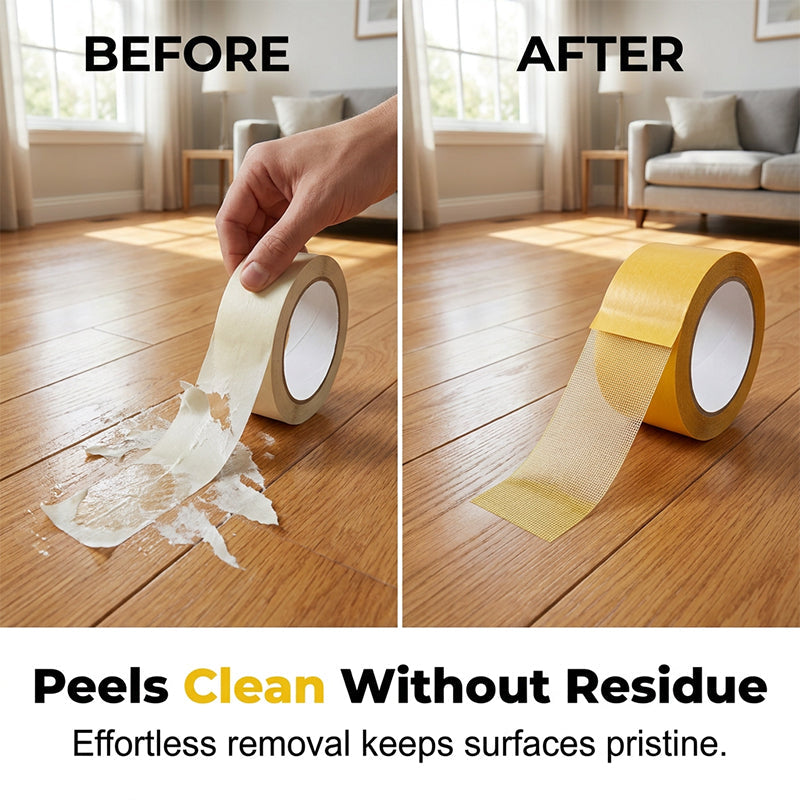🔥LAST DAY SALE🔥StikPro Heavy-Duty Double-Sided Tape💪 Super Strong & Waterproof!✅ Leaves No Residue | Removable Yet Reliable✅Perfect for Carpets, Wallpaper, Balloons & Renters’ Quick Fixes 🏡🇬🇧🎉