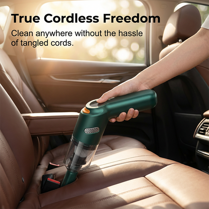 ⏳Limited-time 49% off⏰Cordless car vacuum – 10000Pa suction, lightweight, long battery life!🚗💨