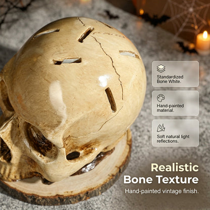 🎃 Halloween Skull Knife Holder – Spooky & Funny Kitchen Knife Storage