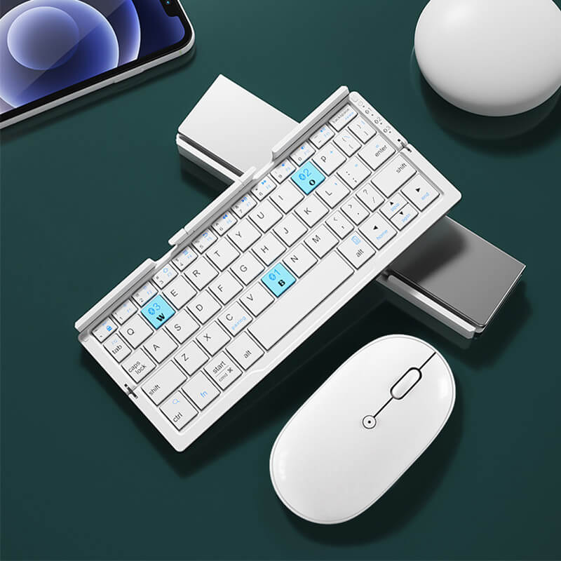 Mini-opvouwbaar toetsenbord voor telefoon/tablet/lapto