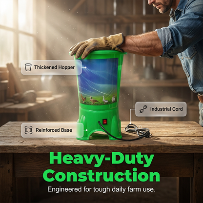 🌿 Electric Poultry Feed Chopper – Fast Vegetable & Green Feed Shredder For Farm Use 🐔