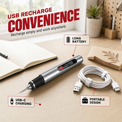 Cordless Rechargeable Precision Engraving Pen Kit