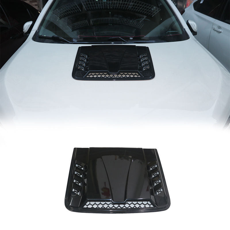 Universal Car Hood Vent Bonnet Scoop Decorative Cover ABS Car Styling Accessories