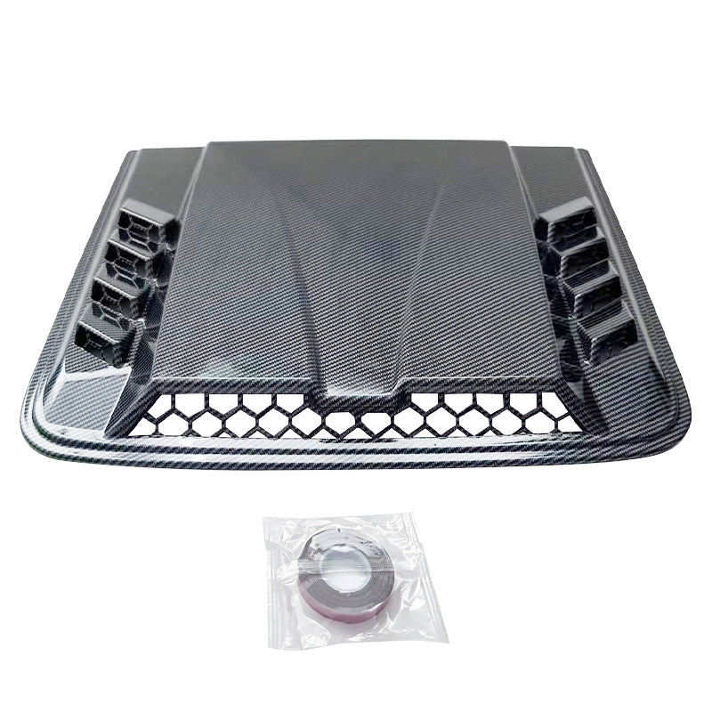 Universal Car Hood Vent Bonnet Scoop Decorative Cover ABS Car Styling Accessories