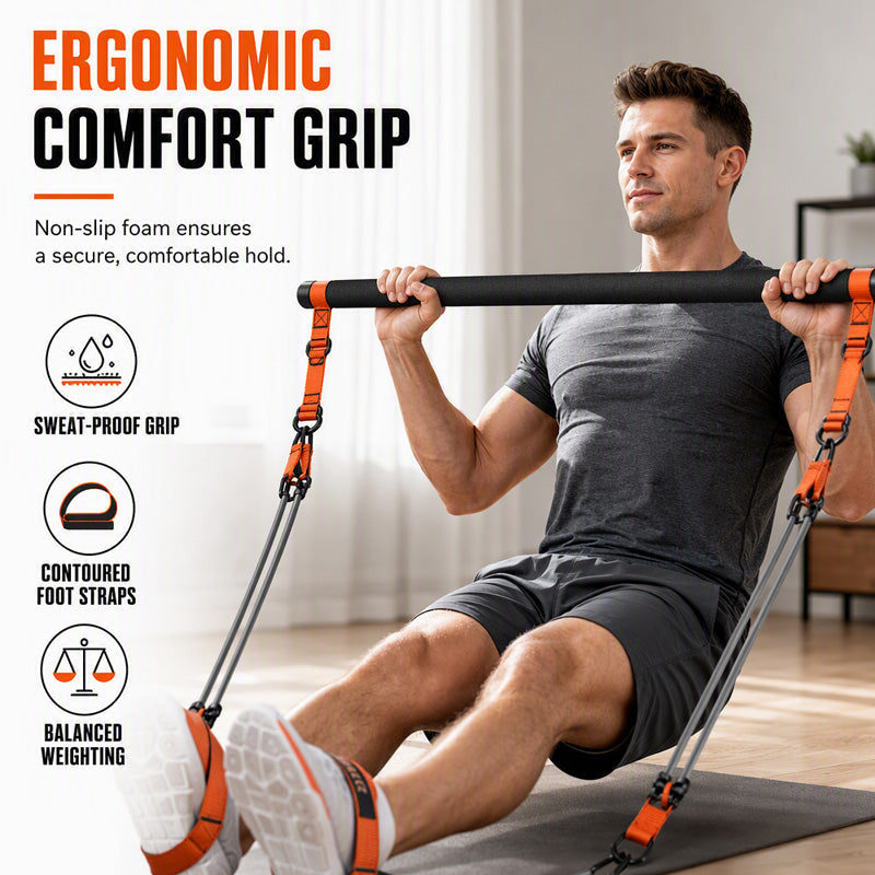 6 bands, 20+ moves – the home gym that fits in your bag? 🧘