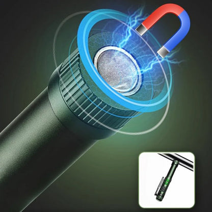 🔦 Multifunctional Magnetic Pen Light – 600LM Rechargeable Work Flashlight for Any Task 🛠️