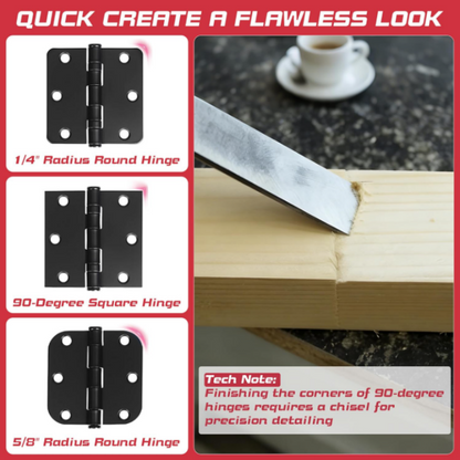 🔧Adjustable Door Hinge Mortise Jig Kit – Precision Routing, Quick Setup & Perfect for Carpenters, Joiners & DIY Home Renovations ✨