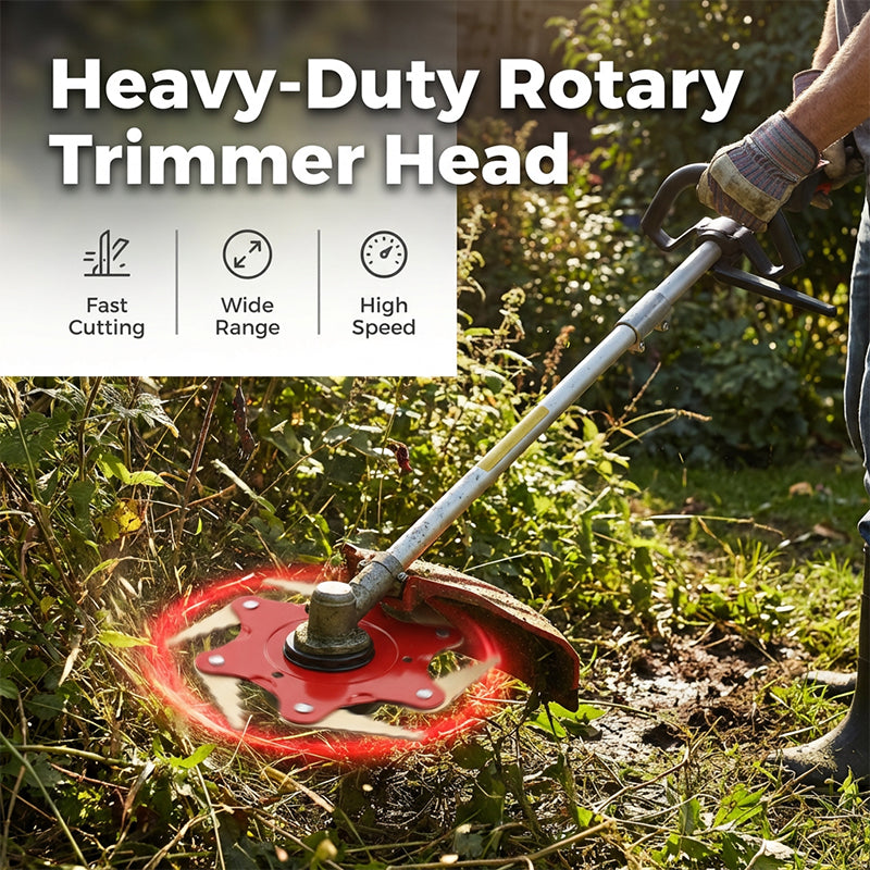 🏆Flash Sale⚡ 50K+ SOLD! - 6-Blade Steel Trimmer Head