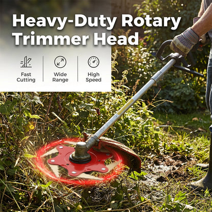 🏆Flash Sale⚡ 50K+ SOLD! - 6-Blade Steel Trimmer Head
