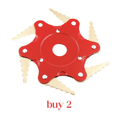 🏆Flash Sale⚡ 50K+ SOLD! - 6-Blade Steel Trimmer Head