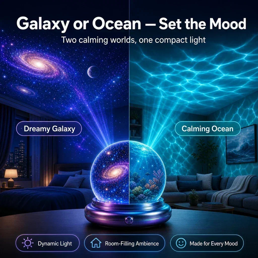 🔮Starry Night Light Projector