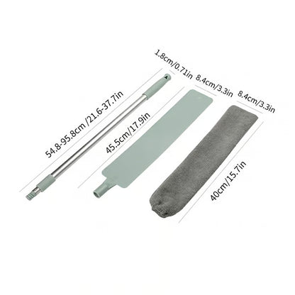 Multifunction Retractable Microfiber Dust Brush Gap Mop